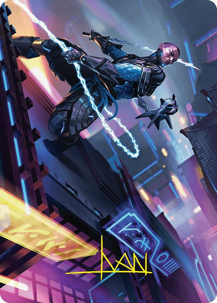 Image for Kaito, Cunning Infiltrator Art Card (51/54) (Gold-Stamped Signature)