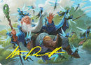 Image for Mischievous Mystic Art Card (7/54) (Gold-Stamped Signature)