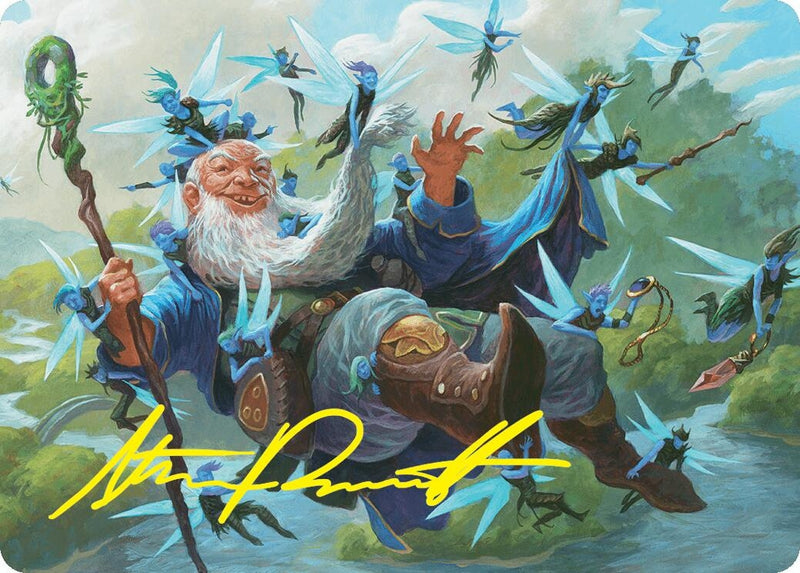 Image for Mischievous Mystic Art Card (7/54) (Gold-Stamped Signature)