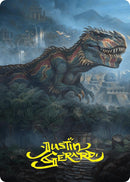 Image for Ghalta, Primal Hunger Art Card (41/54) (Gold-Stamped Signature)