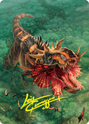 Image for Gigantosaurus Art Card (53/54) (Gold-Stamped Signature)