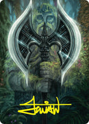 Image for Leyline Axe Art Card (18/54) (Gold-Stamped Signature)