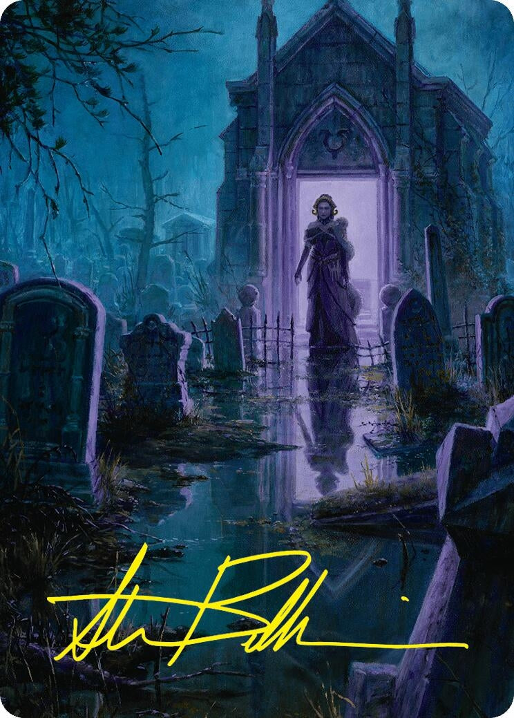 Image for Swamp Art Card (23/54) (Gold-Stamped Signature)