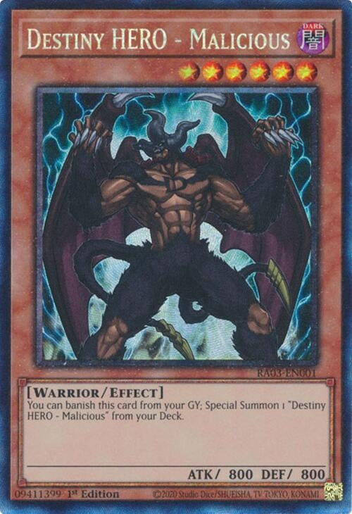 Image for Destiny HERO - Malicious (PCR) (3001)