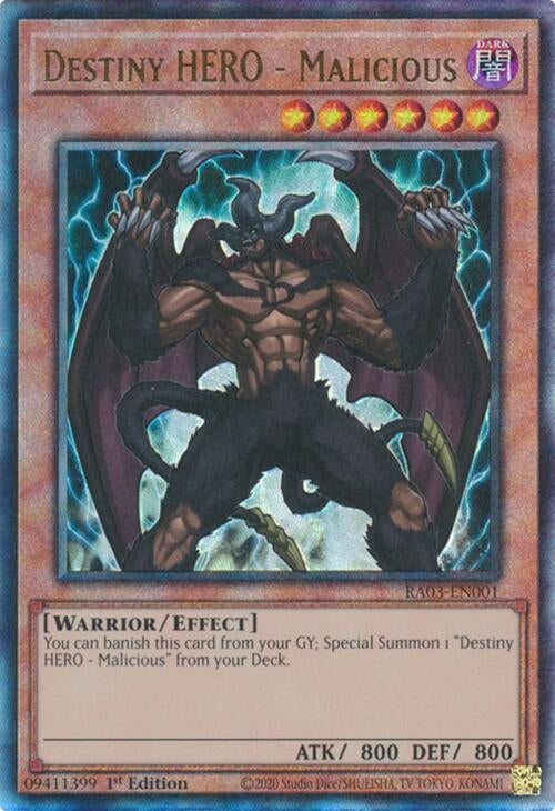 Image for Destiny HERO - Malicious (PUR) (3001)