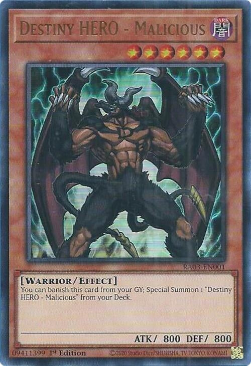 Image for Destiny HERO - Malicious (UR) (3001)