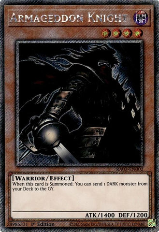 Image for Armageddon Knight (Platinum Secret Rare) (3002)