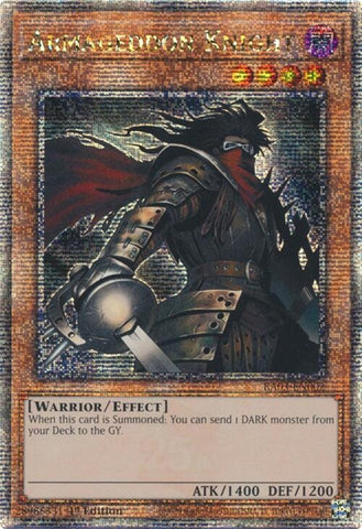 Image for Armageddon Knight (Quarter Century Secret Rare) (3002)
