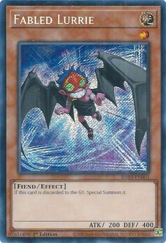 Image for Fabled Lurrie (Secret Rare) (3003)
