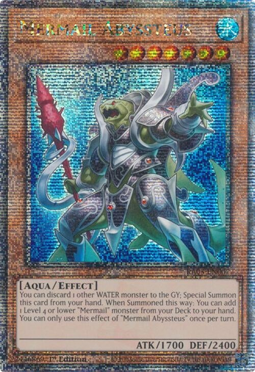 Image for Mermail Abyssteus (Quarter Century Secret Rare) (3007)