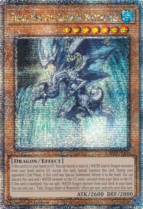 Image for Tidal, Dragon Ruler of Waterfalls (Quarter Century Secret Rare) (3009)
