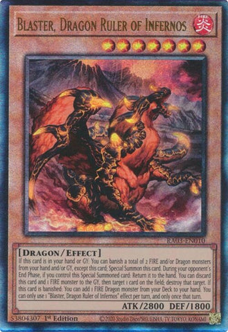 Image for Blaster, Dragon Ruler of Infernos (PUR) (3010)