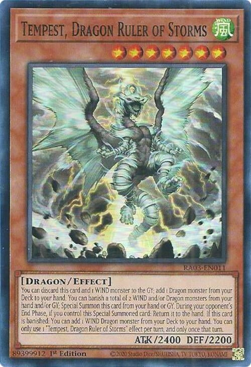 Image for Tempest, Dragon Ruler of Storms (3011)
