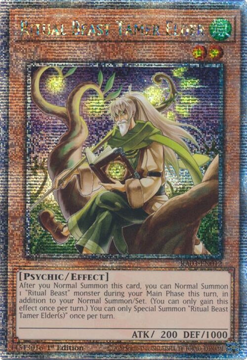 Image for Ritual Beast Tamer Elder (Quarter Century Secret Rare) (3012)