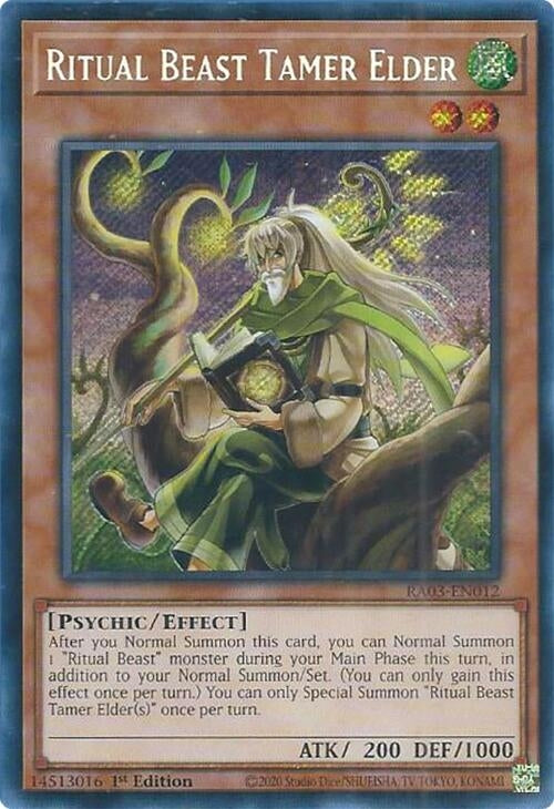 Image for Ritual Beast Tamer Elder (Secret Rare) (3012)
