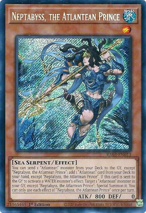 Image for Neptabyss, the Atlantean Prince (Secret Rare) (3013)