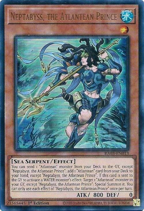 Image for Neptabyss, the Atlantean Prince (UR) (3013)