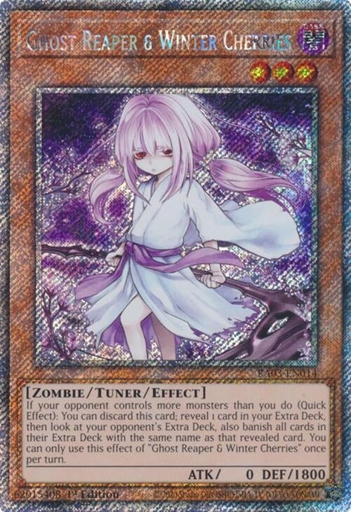 Image for Ghost Reaper & Winter Cherries (Platinum Secret Rare) (3014)