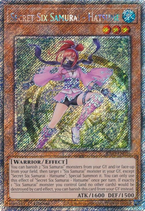 Image for Secret Six Samurai - Hatsume (Platinum Secret Rare) (3016)