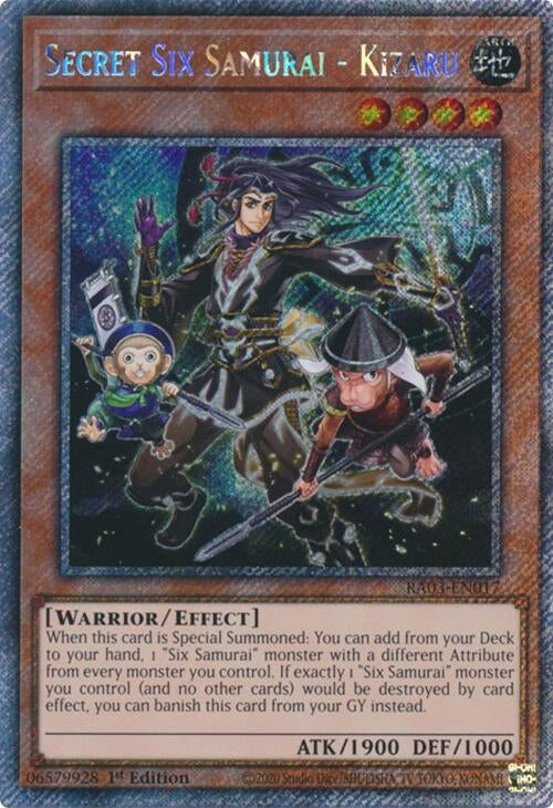 Image for Secret Six Samurai - Kizaru (Platinum Secret Rare) (3017)