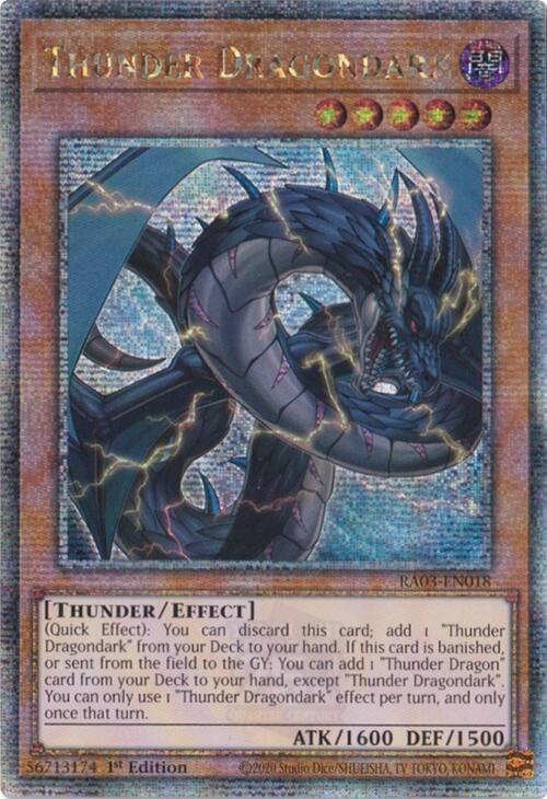 Image for Thunder Dragondark (Quarter Century Secret Rare) (3018)