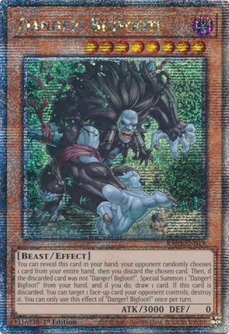 Image for Danger! Bigfoot! (Quarter Century Secret Rare) (3019)