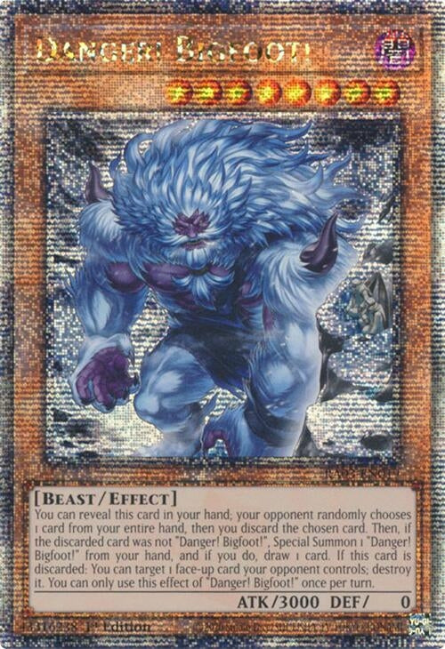Image for Danger! Bigfoot! (Alternate Art) (Quarter Century Secret Rare) (3019)