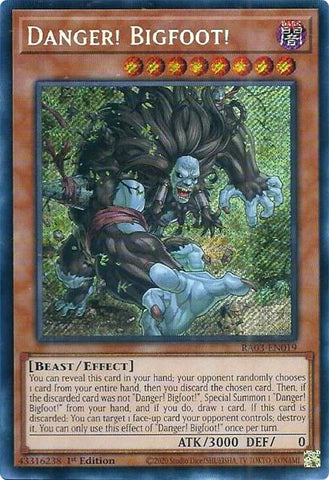Image for Danger! Bigfoot! (Secret Rare) (3019)