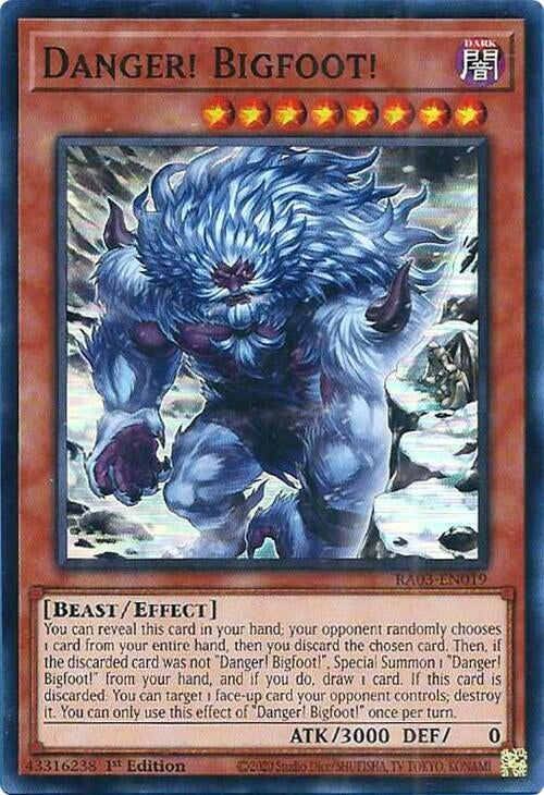 Image for Danger! Bigfoot! (Alternate Art) (3019)