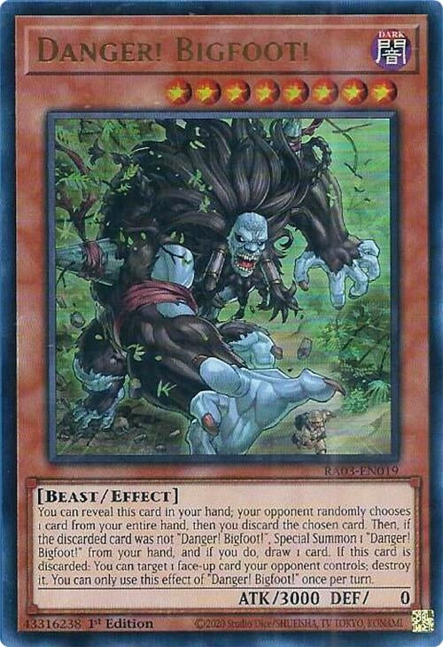 Image for Danger! Bigfoot! (UR) (3019)