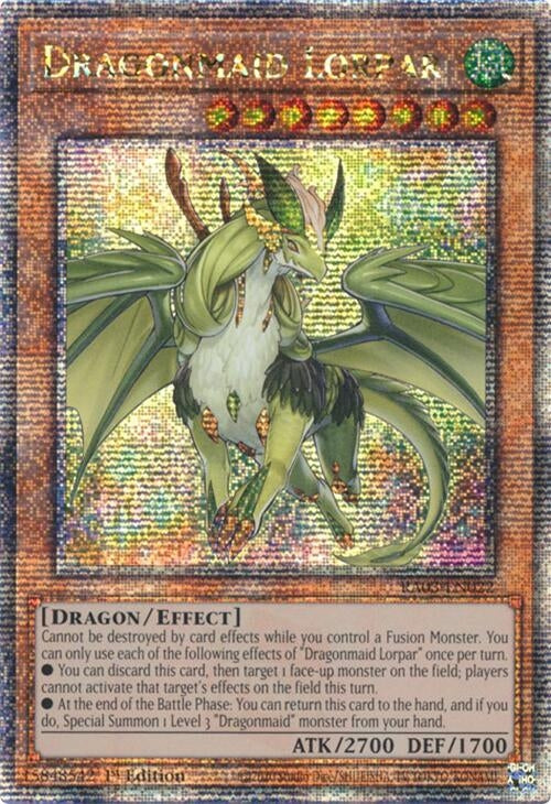 Image for Dragonmaid Lorpar (Quarter Century Secret Rare) (3022)