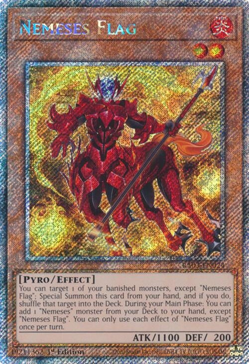 Image for Nemeses Flag (Platinum Secret Rare) (3024)