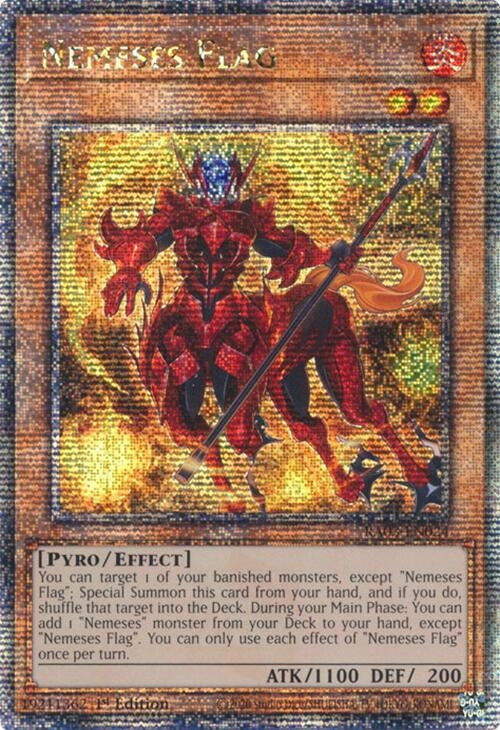 Image for Nemeses Flag (Quarter Century Secret Rare) (3024)