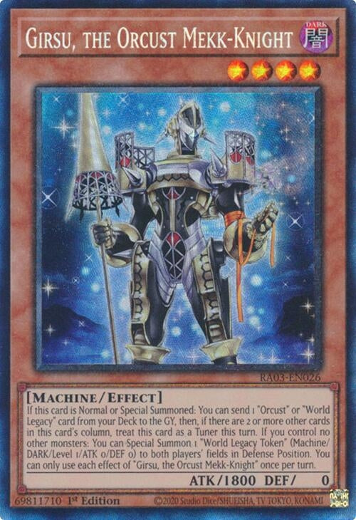 Image for Girsu, the Orcust Mekk-Knight (PCR) (3026)
