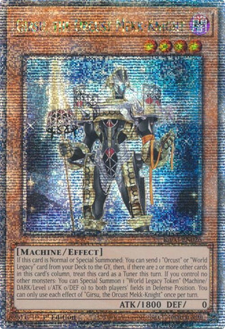Image for Girsu, the Orcust Mekk-Knight (Quarter Century Secret Rare) (3026)