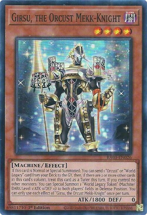 Image for Girsu, the Orcust Mekk-Knight (3026)