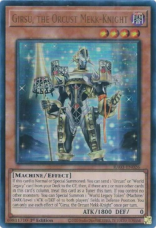 Image for Girsu, the Orcust Mekk-Knight (UR) (3026)