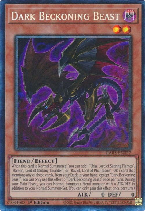 Image for Dark Beckoning Beast (PCR) (3027)