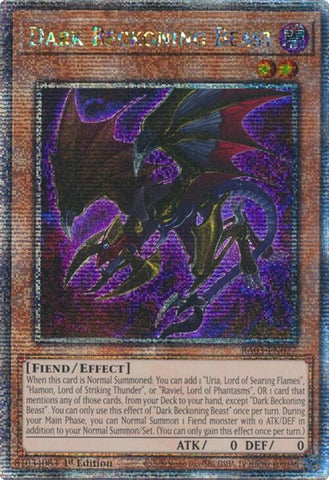 Image for Dark Beckoning Beast (Quarter Century Secret Rare) (3027)