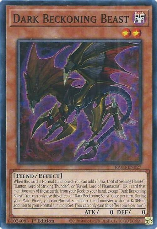 Image for Dark Beckoning Beast (3027)