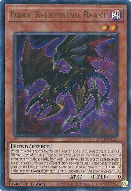 Image for Dark Beckoning Beast (UR) (3027)