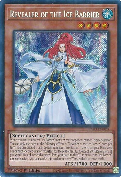 Image for Revealer of the Ice Barrier (Secret Rare) (3028)