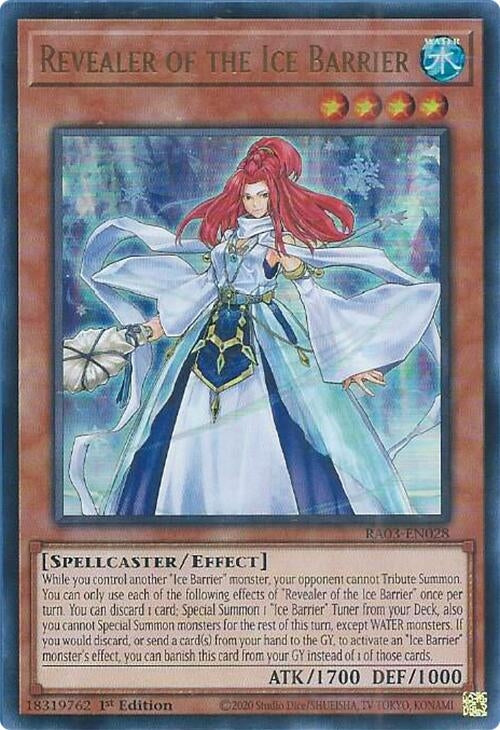 Image for Revealer of the Ice Barrier (UR) (3028)