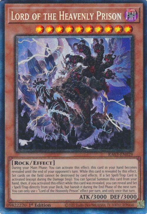 Image for Lord of the Heavenly Prison (PCR) (3029)