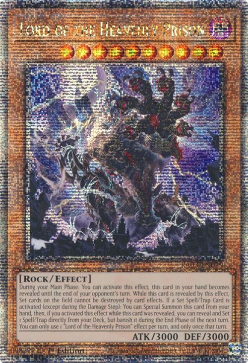 Image for Lord of the Heavenly Prison (Quarter Century Secret Rare) (3029)