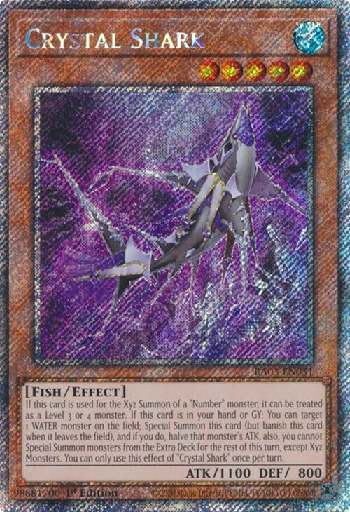 Image for Crystal Shark (Platinum Secret Rare) (3031)