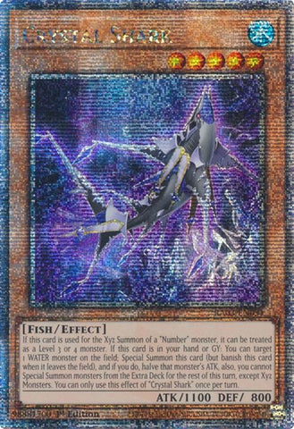 Image for Crystal Shark (Quarter Century Secret Rare) (3031)
