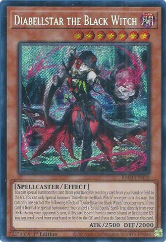Image for Diabellstar the Black Witch (Secret Rare) (3032)