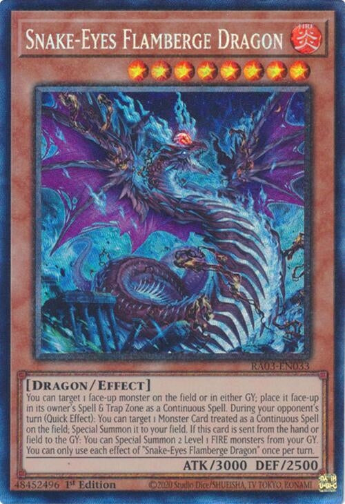 Image for Snake-Eyes Flamberge Dragon (PCR) (3033)