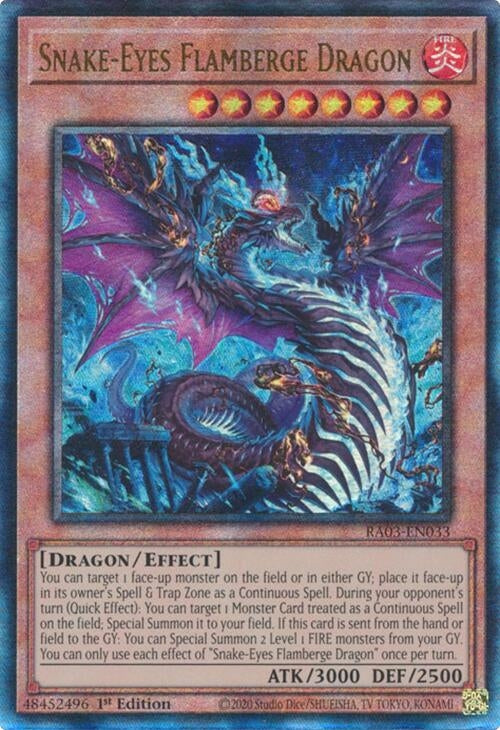 Image for Snake-Eyes Flamberge Dragon (PUR) (3033)